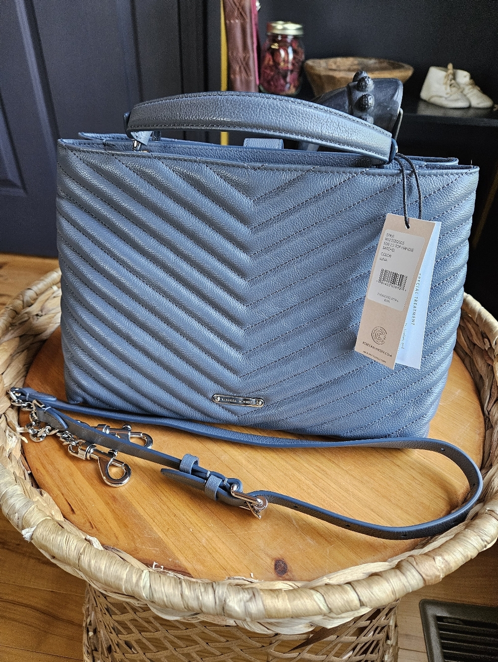 NWT Rebecca Minkoff Leather Purse - Picture 7 of 15